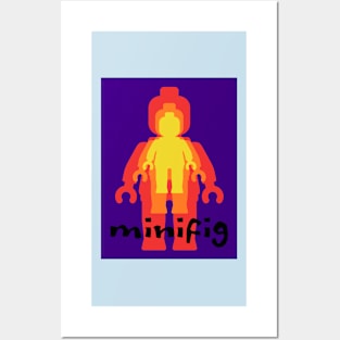 Colored Minifigs Posters and Art